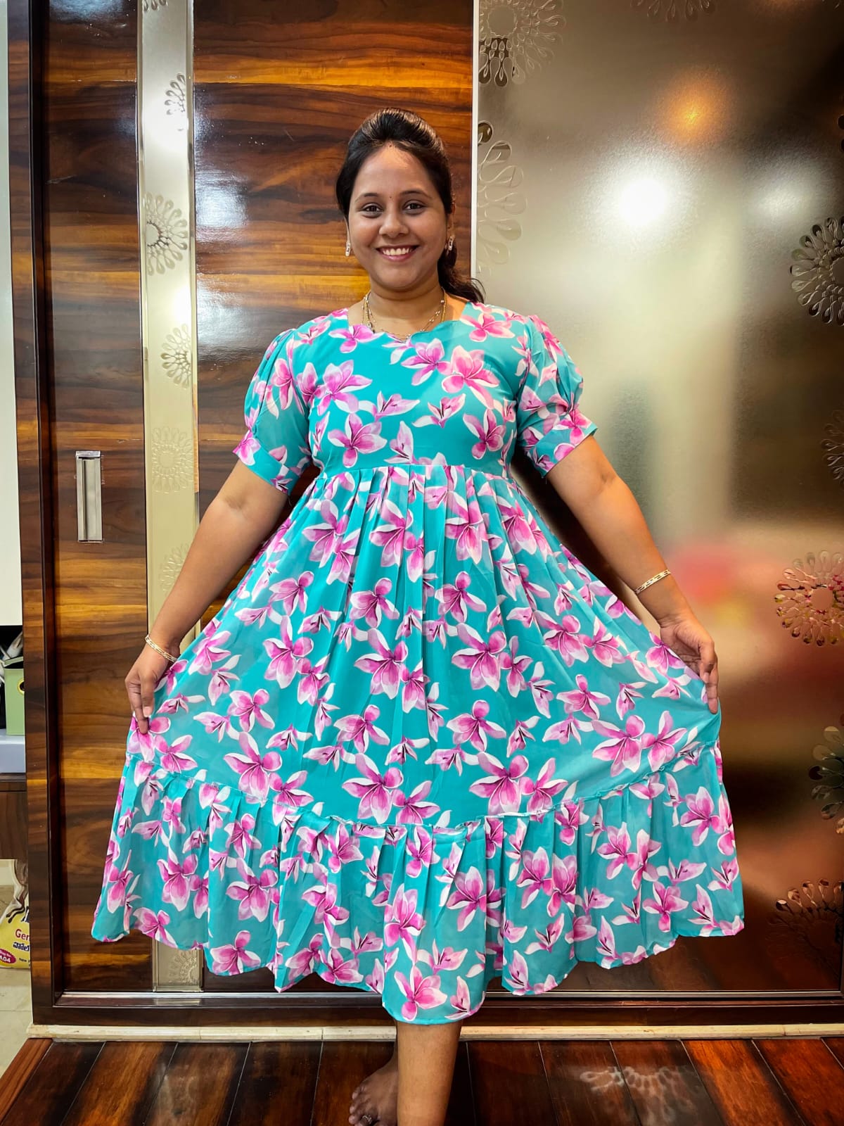 Georgette frocks