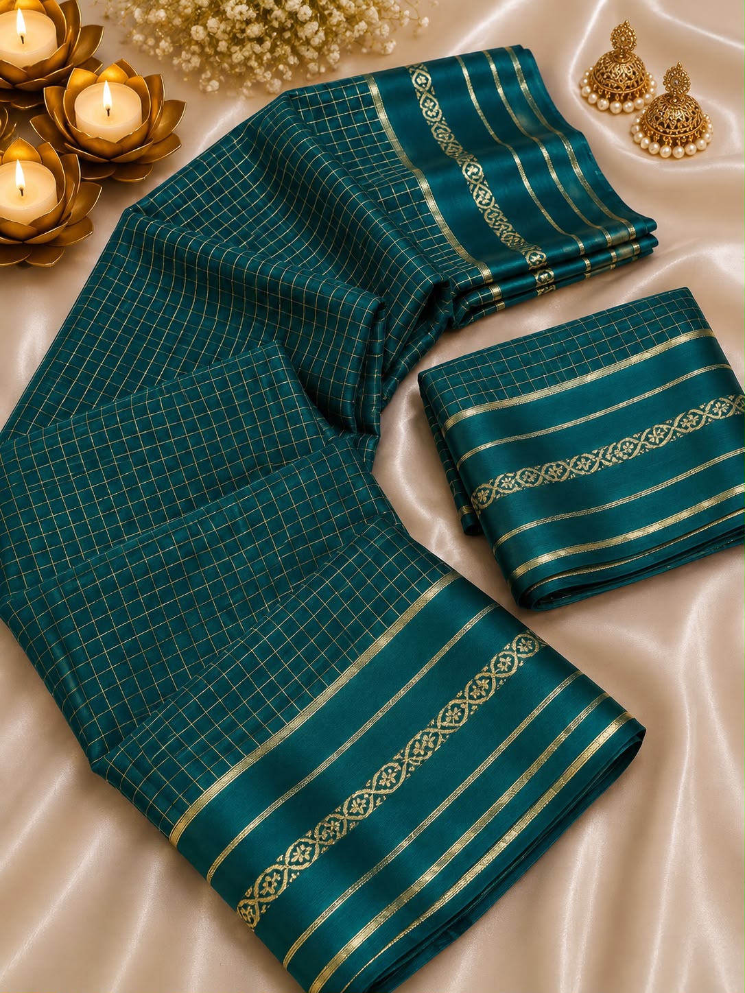 Beautiful viscose georgette sarees