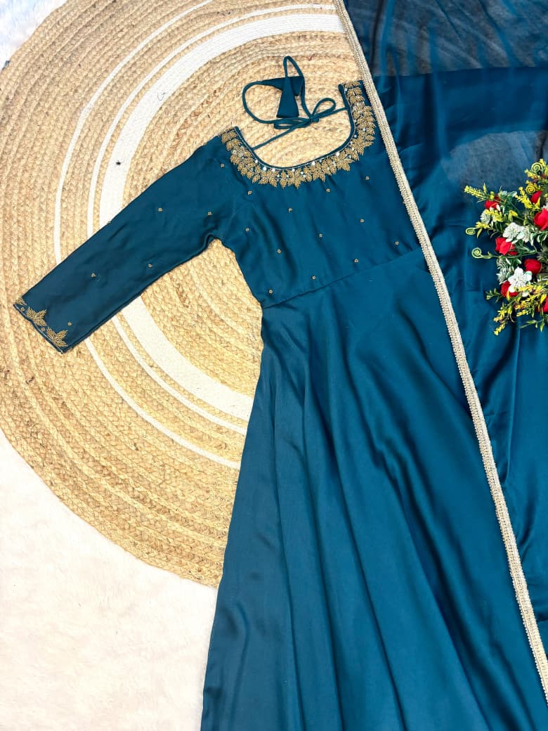 Premium Anarkali  with duppata