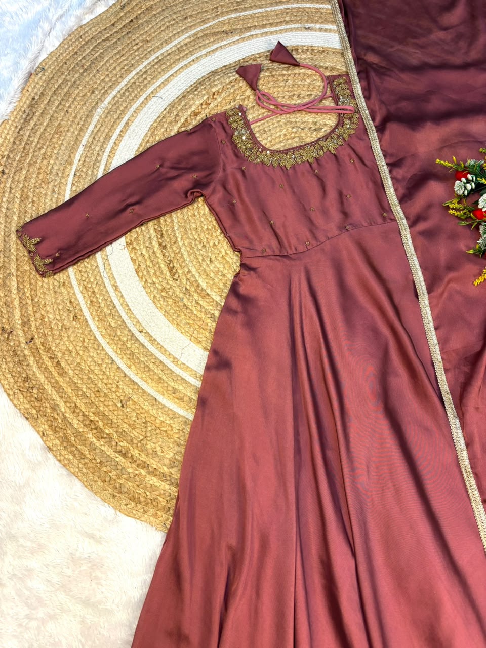 Premium Anarkali  with duppata