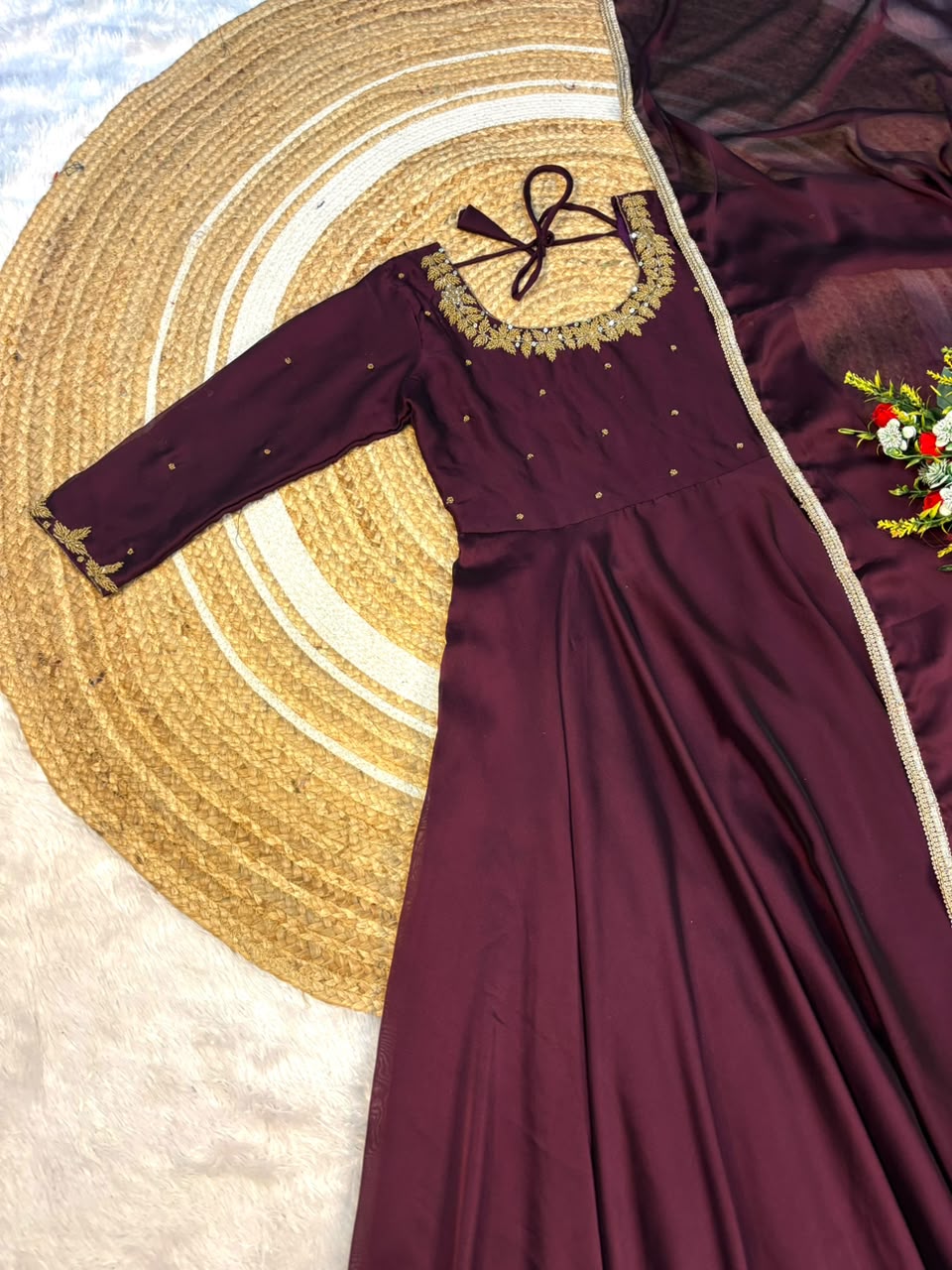 Premium Anarkali  with duppata