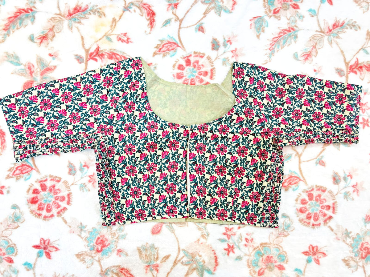 Pure cotton stretchable blouses inventory