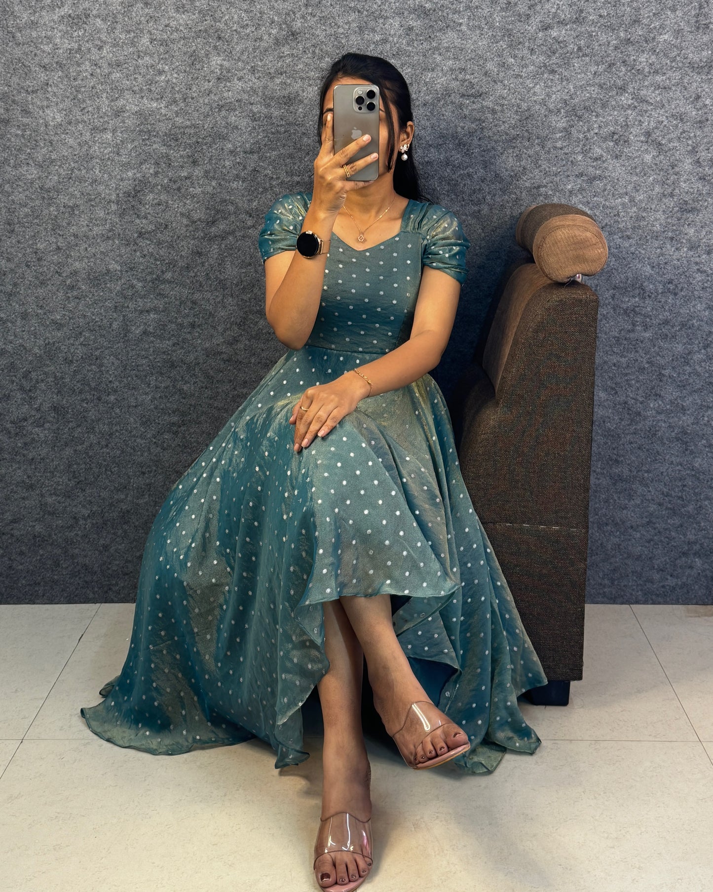 Party wear maxi frock