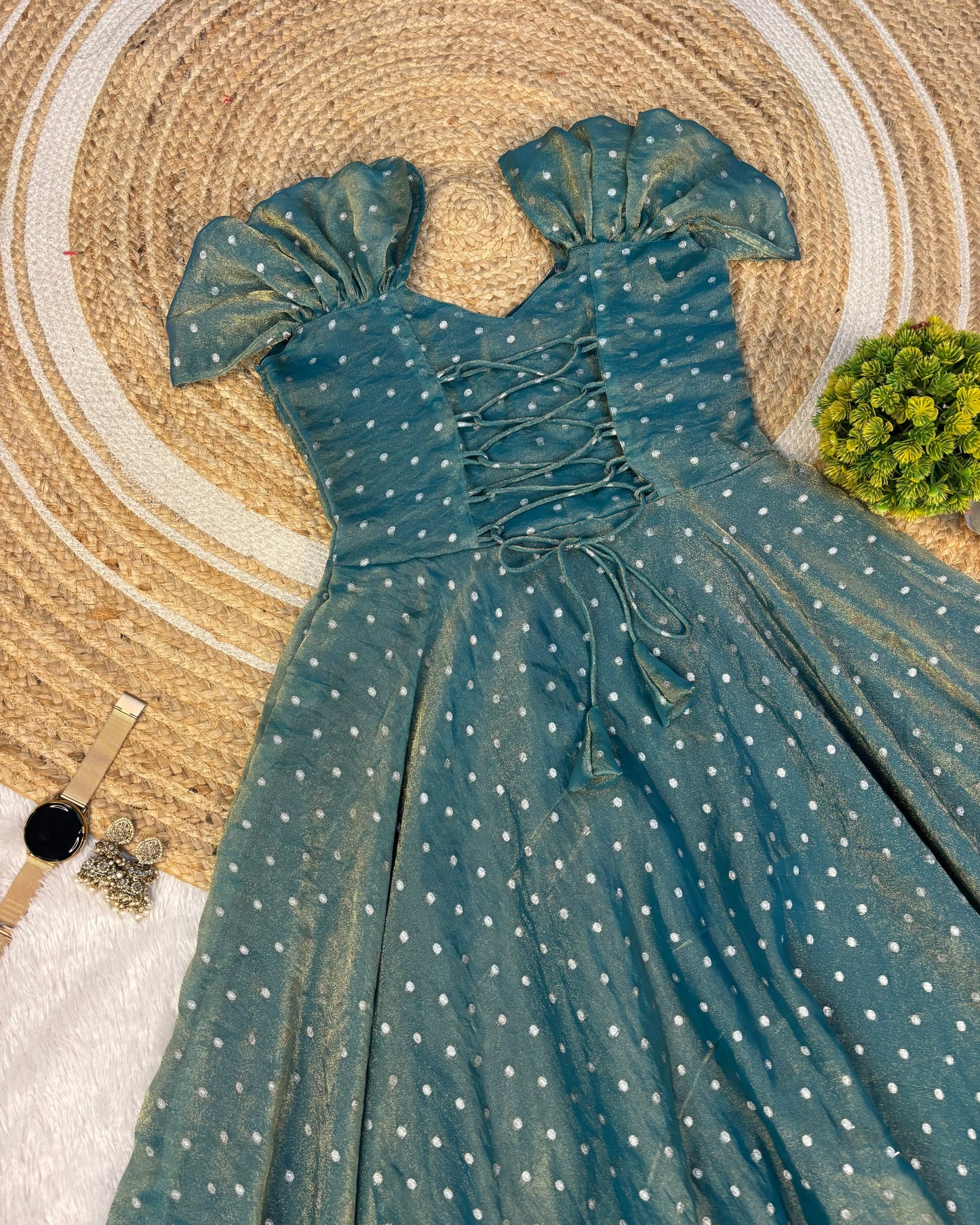 Party wear maxi frock