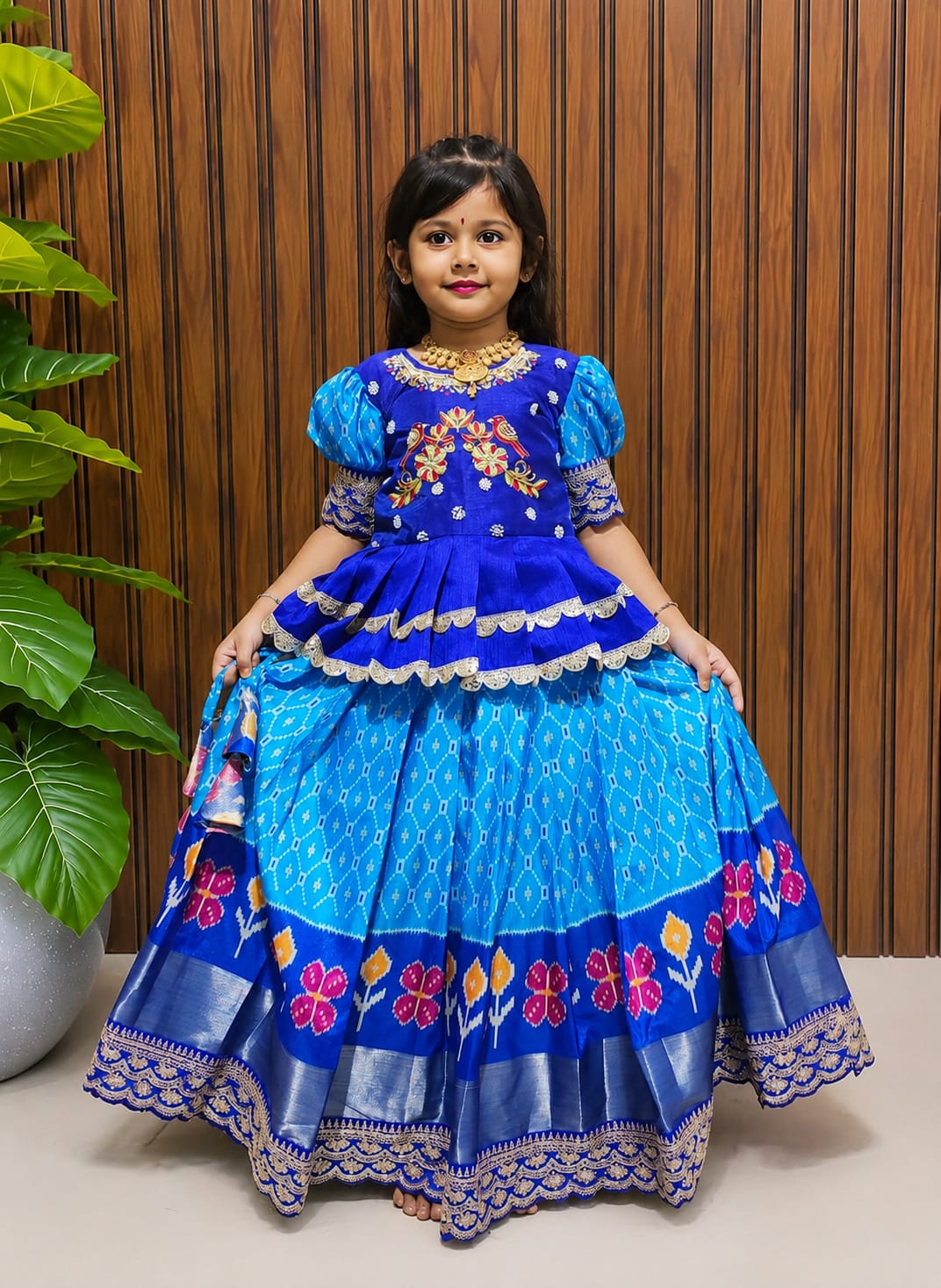 Traditional fully stiched lehanga