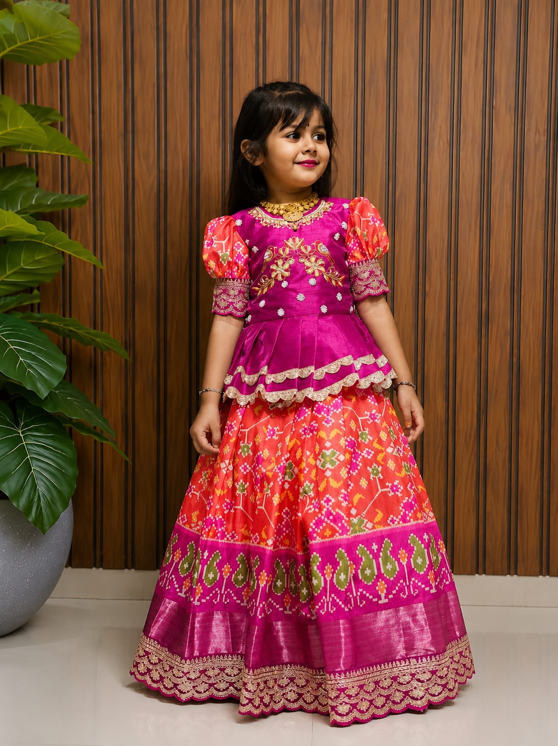 Traditional fully stiched lehanga