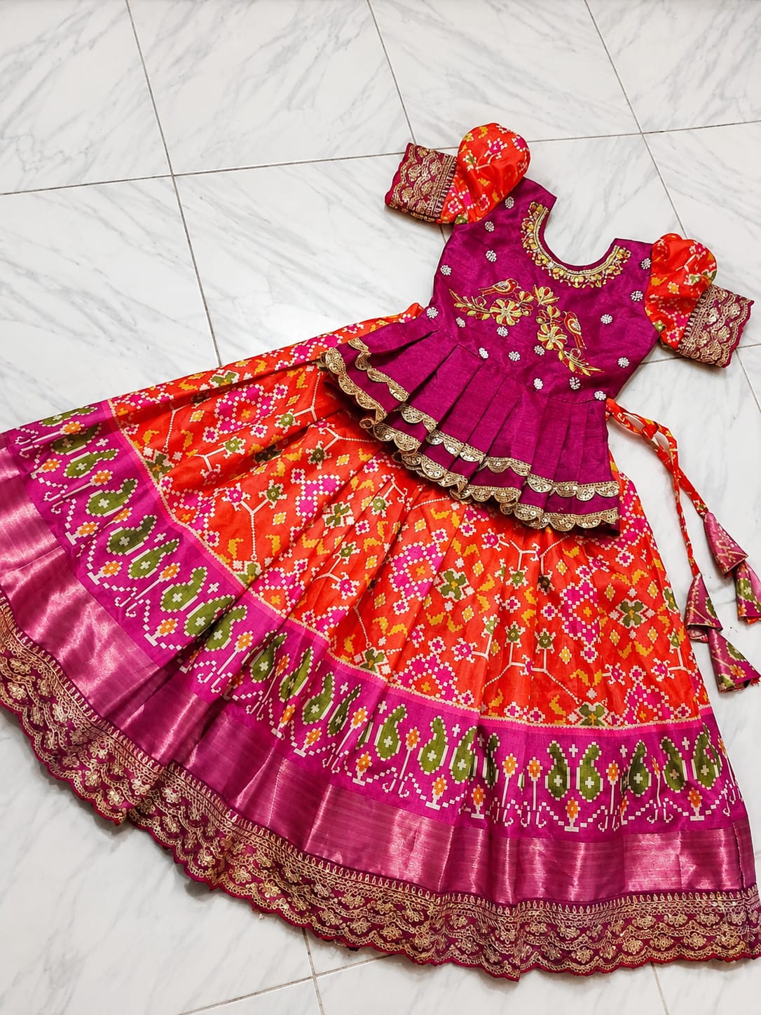 Traditional fully stiched lehanga