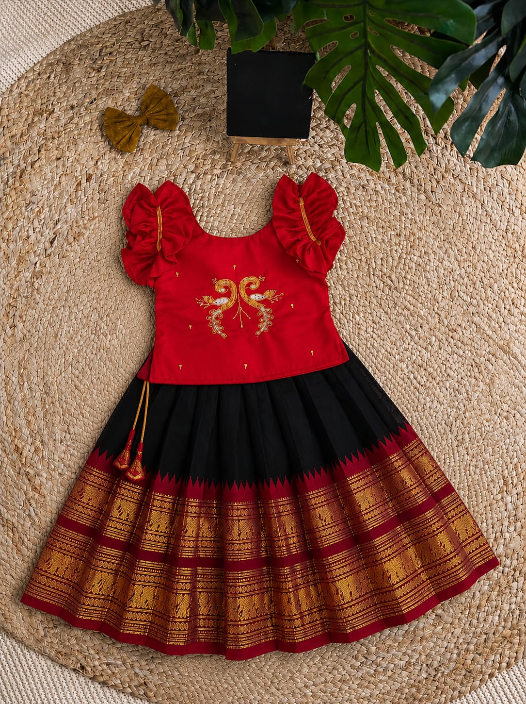 Traditional lehanga with blouse
