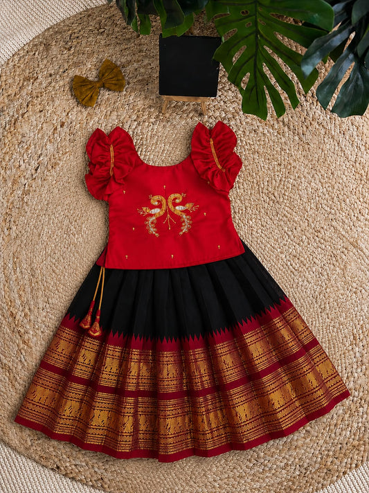 Traditional lehanga with blouse
