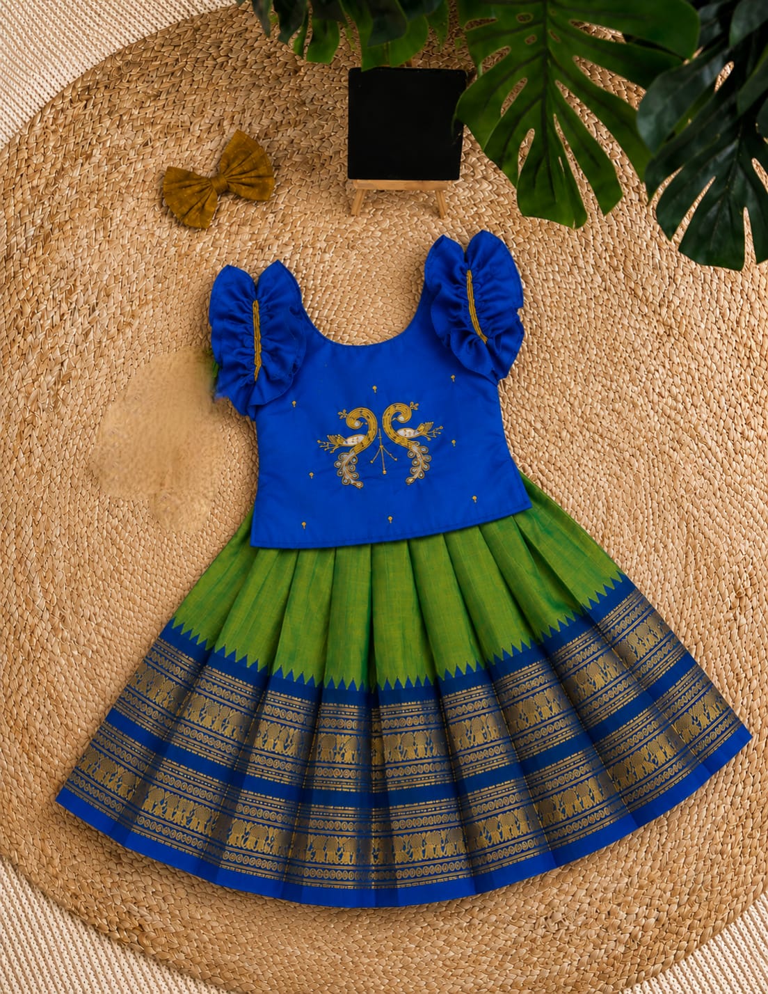 Traditional lehanga with blouse