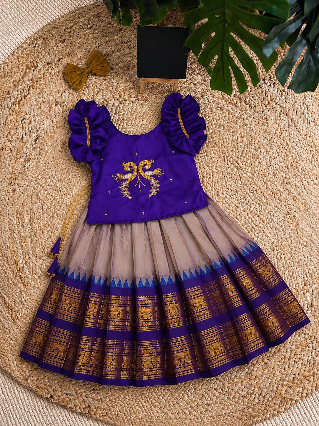 Traditional lehanga with blouse