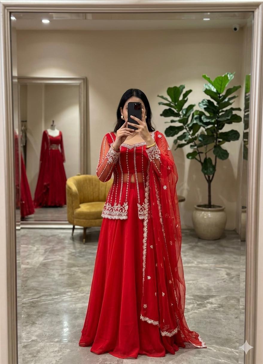 Party wear lehanga