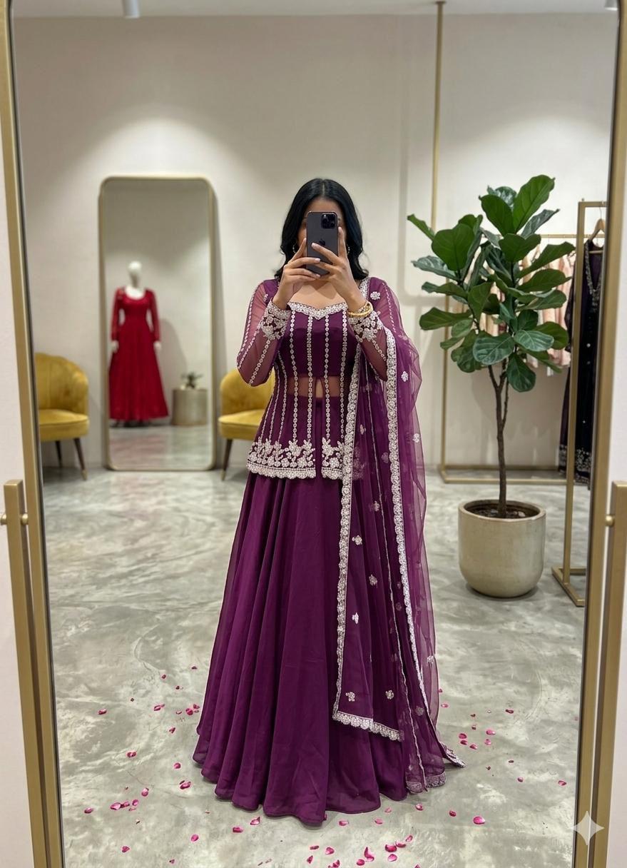 Party wear lehanga
