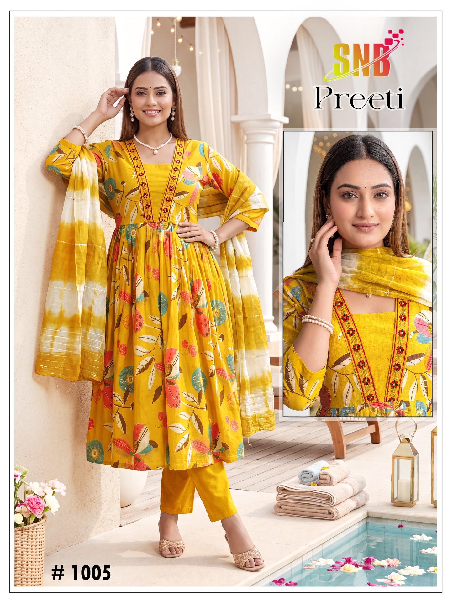 Beautiful  three piece kurta sets
