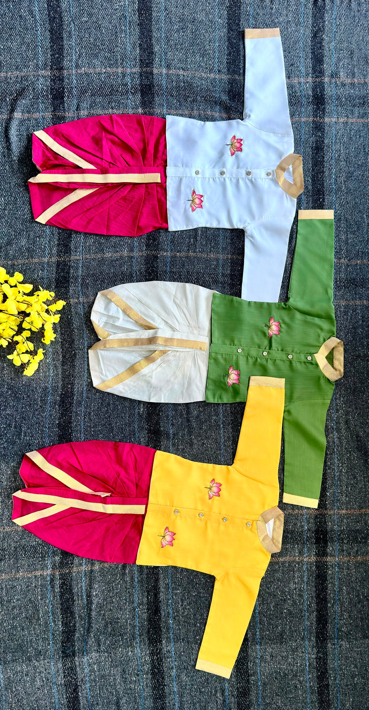 Traditional dhoti  set for kids