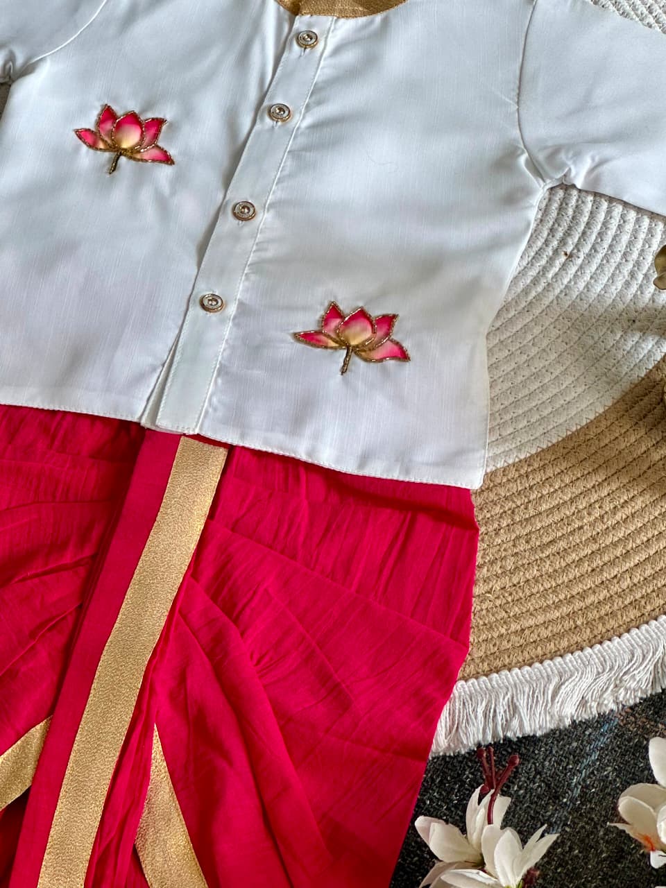 Traditional dhoti  set for kids
