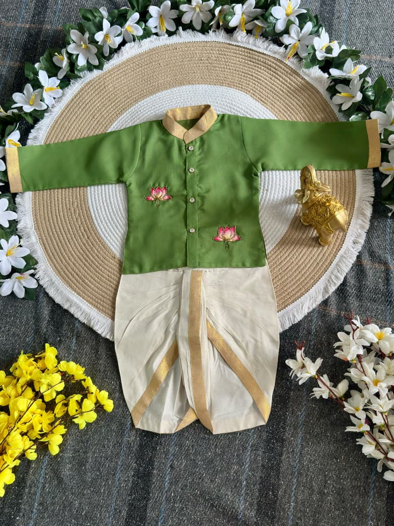 Traditional dhoti  set for kids