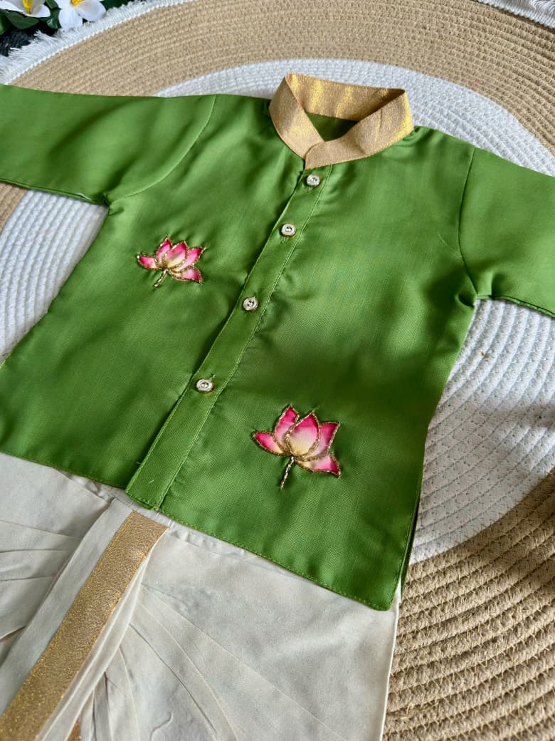 Traditional dhoti  set for kids