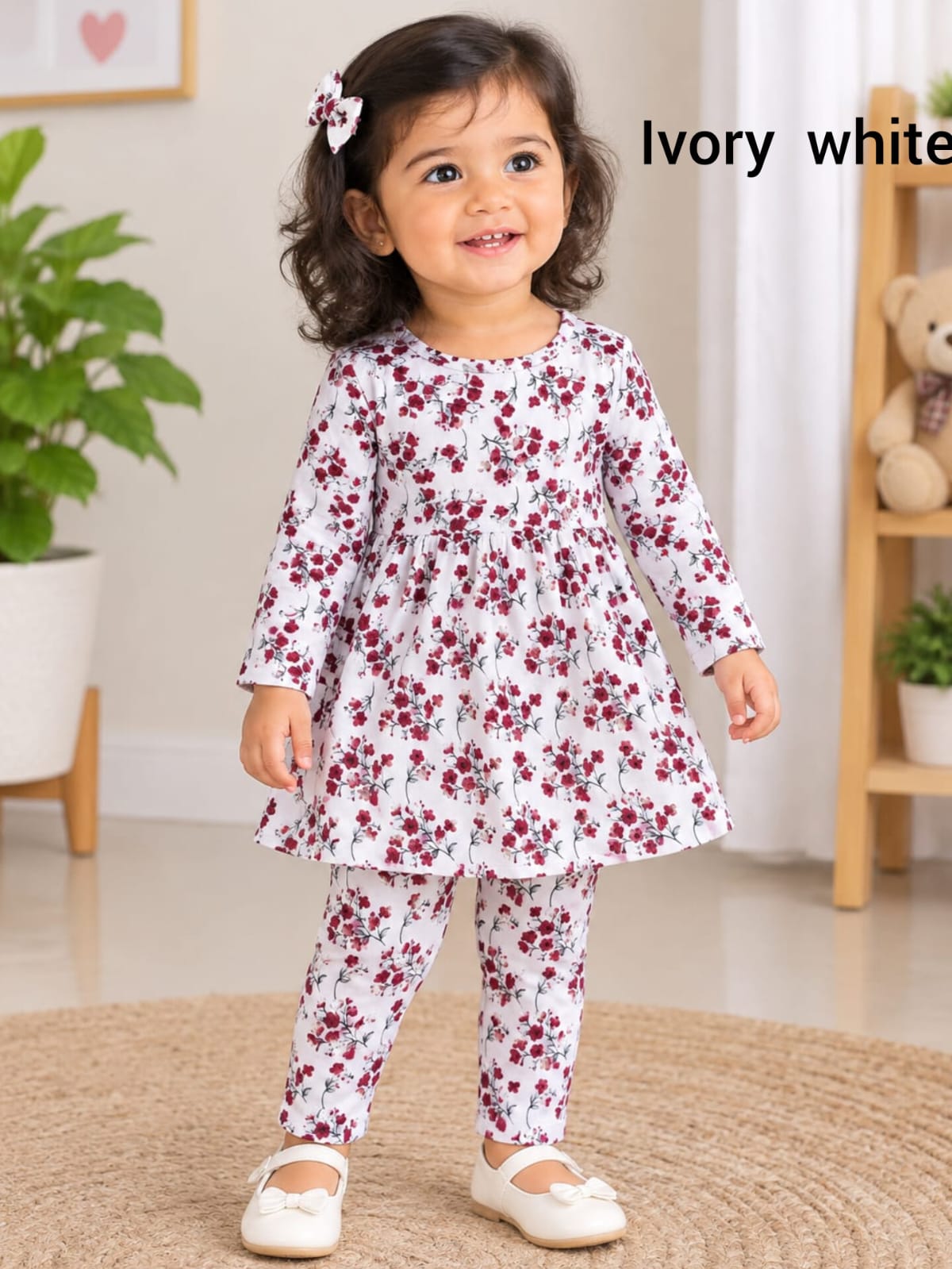 Girls peplum sets ( 6 to 18 months)