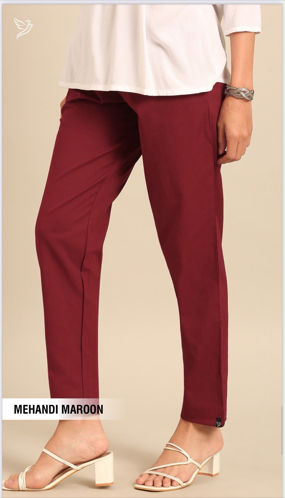 cotton Straight cut pants inventory